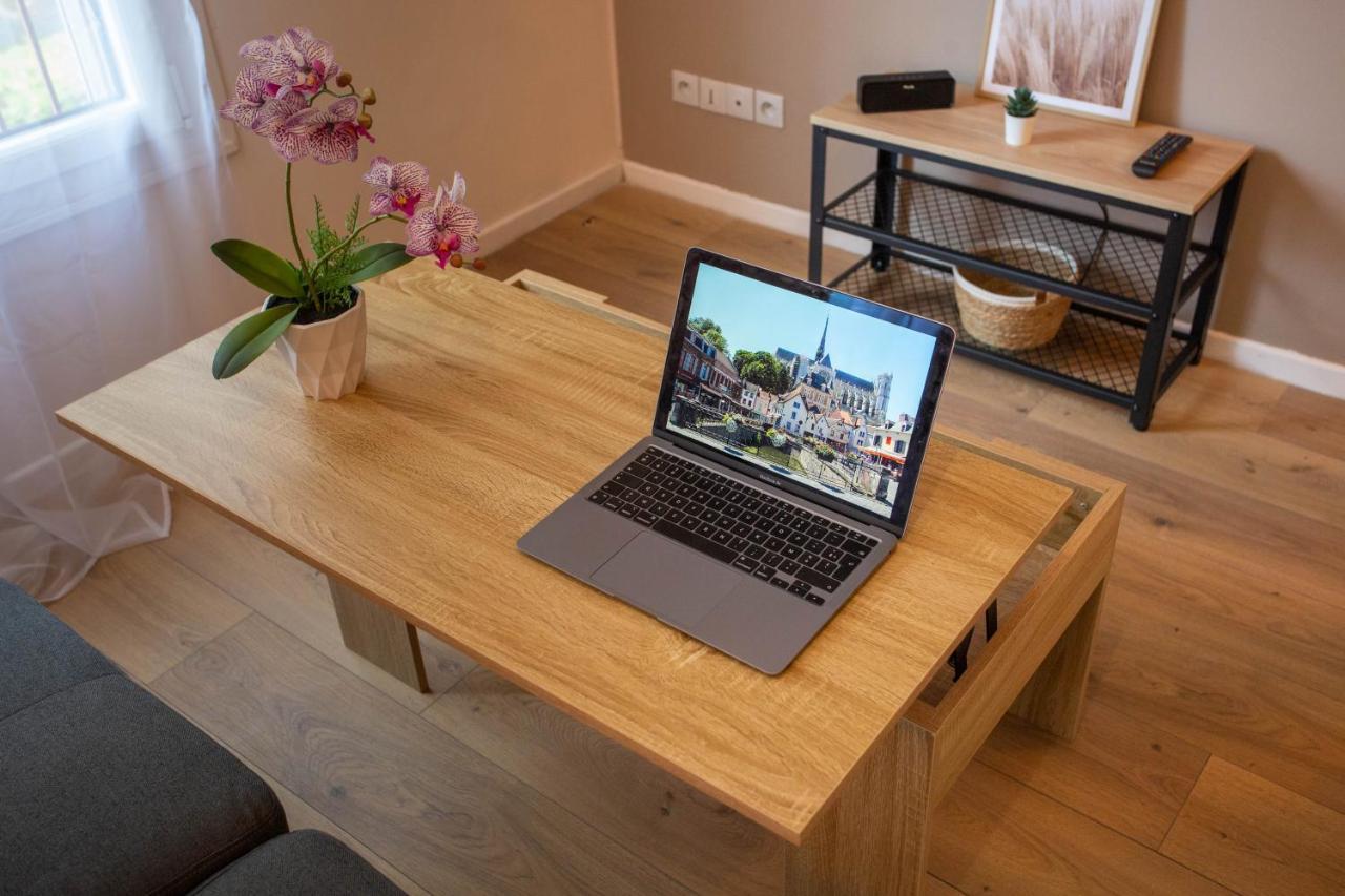 L'Estrade D'Amiens - Studio Atypique Et De Standing - Wifi Haut Debit - 2P Buitenkant foto