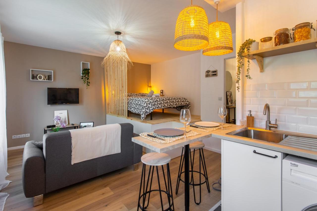 L'Estrade D'Amiens - Studio Atypique Et De Standing - Wifi Haut Debit - 2P Buitenkant foto