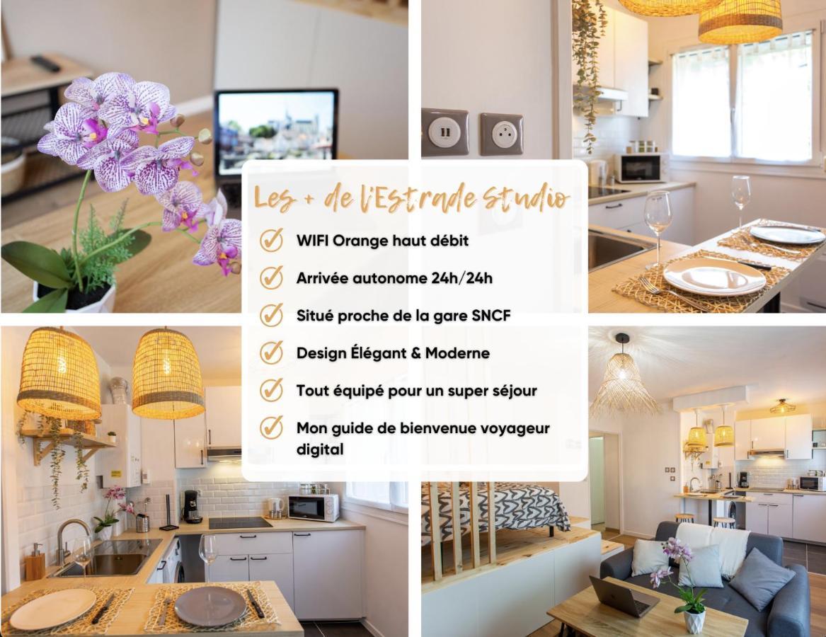 L'Estrade D'Amiens - Studio Atypique Et De Standing - Wifi Haut Debit - 2P Buitenkant foto