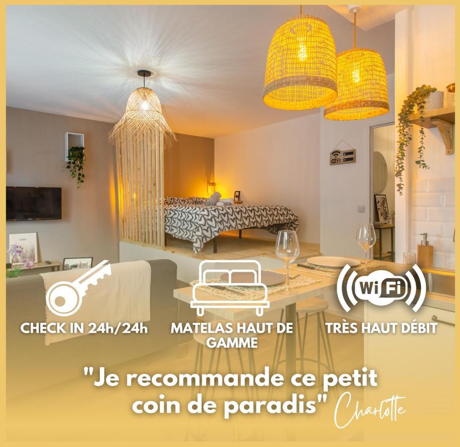 L'Estrade D'Amiens - Studio Atypique Et De Standing - Wifi Haut Debit - 2P Buitenkant foto